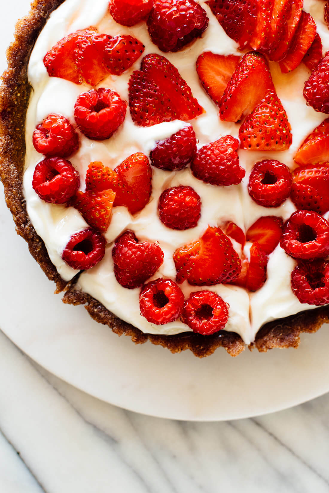 no-bake greek yogurt tart recipe