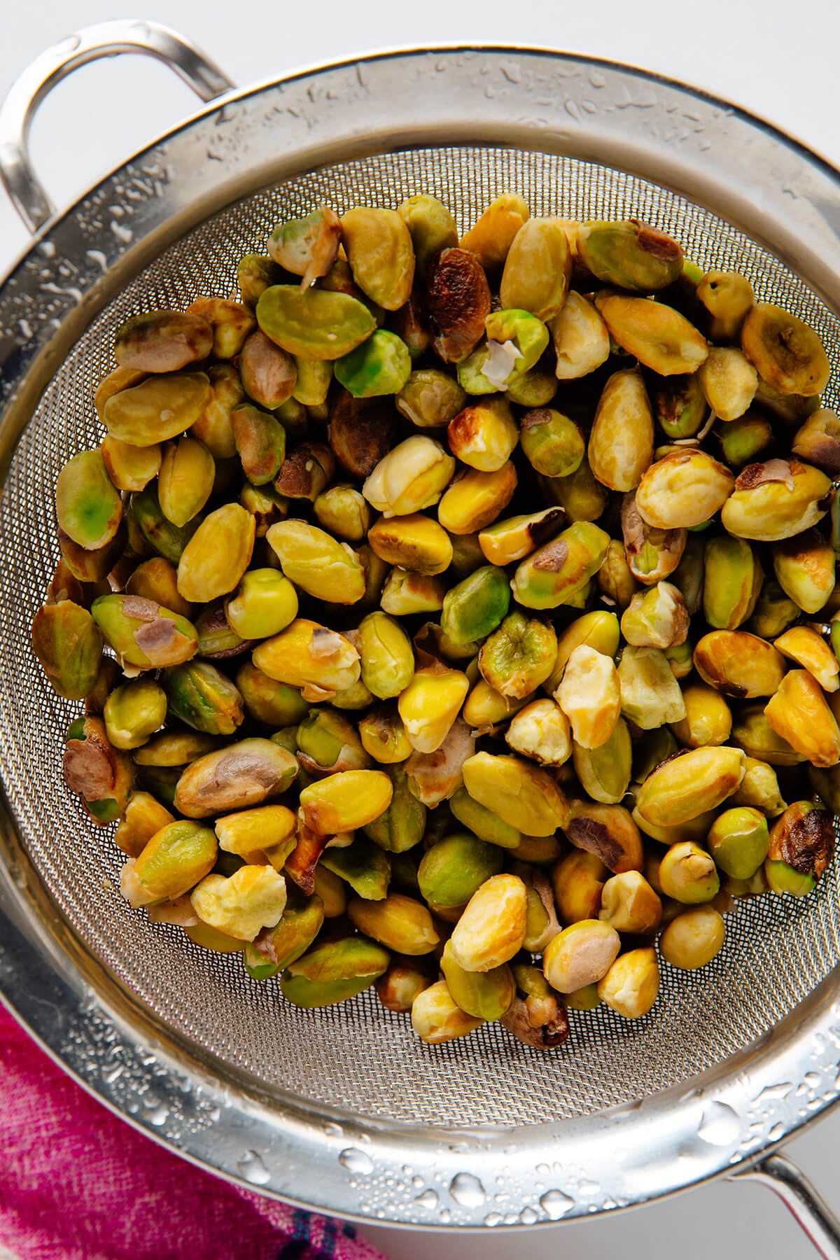 soaked pistachios